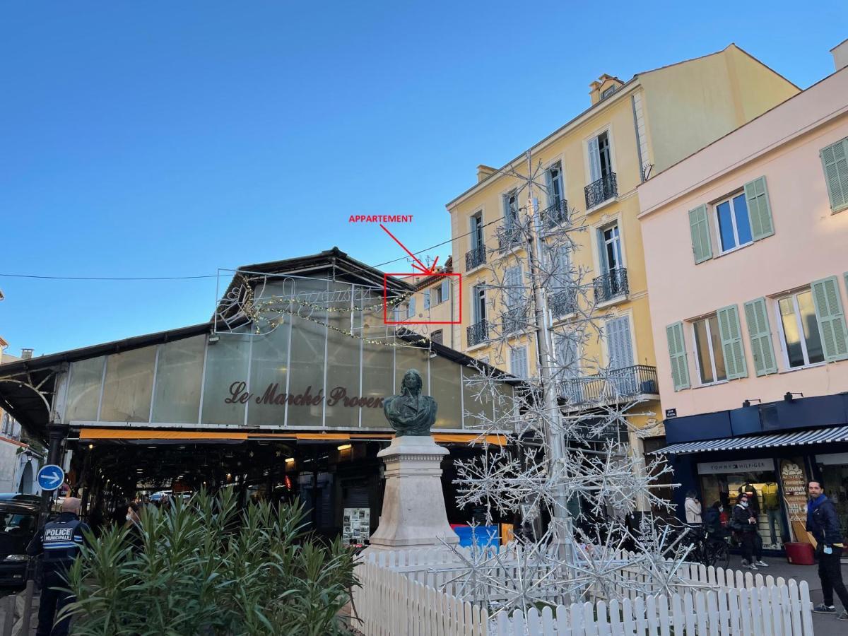 Nice Renting - Massena - Loft - Heart Of Vieil Antibes - The Market With Sea View Zewnętrze zdjęcie